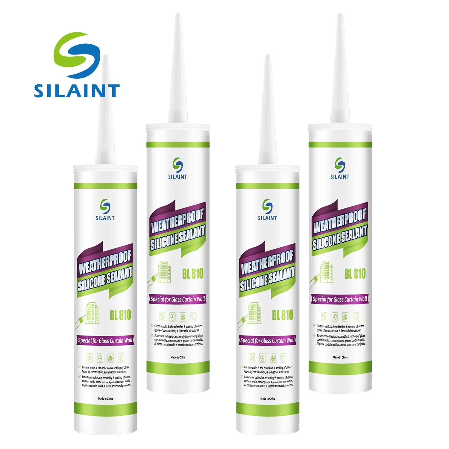 MH995 Silicone sealant weather resistance bonding sealing black structural adhesive roofing caulk glass silicone sealant