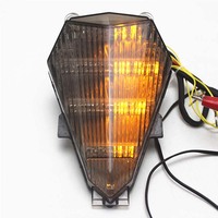 Feu arrière de moto YZF-R6 feu arrière LED 2006-2012 avec feu arrière LED de direction