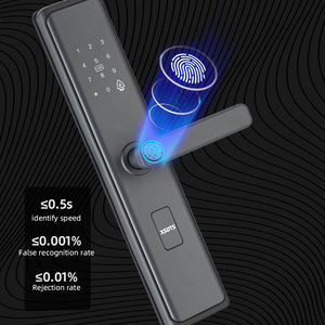 Khóa cửa thông minh điện tử Wifi XSDTS TTlock tích hợp nhận dạng vân tay, thẻ thông minh, mật khẩu, chìa khóa, mở khóa cửa căn hộ, cửa ra vào - Product Image 3