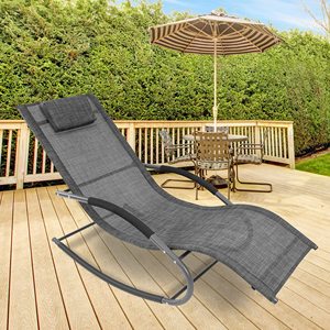 Chaise longue <span class=keywords><strong>de</strong></span> <span class=keywords><strong>jardin</strong></span> moderne pour terrasse extérieure à <span class=keywords><strong>bascule</strong></span> Chaise longue <span class=keywords><strong>de</strong></span> plage pour piscine côté piscine - Product Image 6