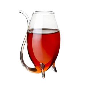Cristalería única de 80/200Ml al por mayor, tazas de bebida de jugo de pie alto, <span class=keywords><strong>copa</strong></span> de vino de bebida de canguro de cristal transparente creativa - Product Image 6
