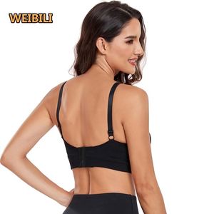LOGO Custom Comfort Wireless Front Open Maternidad <span class=keywords><strong>Embarazo</strong></span> Mujeres Windows Deportes Sujetador de lactancia sin costuras para mujeres - Product Image 4