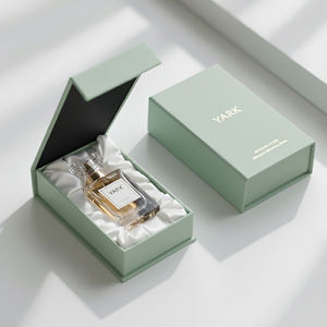 Flacon de parfum personnalisé avec logo 30 ml 50 ml 100 ml avec boîte Boîte de parfum magnétique en feuille d'or de qualité supérieure - Product Image 3