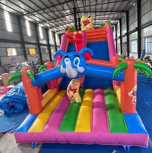 Tobogán de tambor de castillo inflable de PVC de exportación de alta calidad para parque infantil fiesta perfecta Regalo de Cumpleaños Castillo de trampolín - Product Image 2