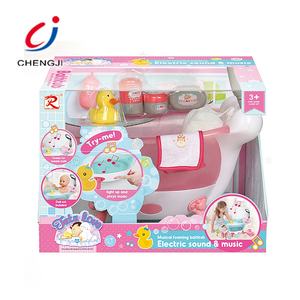 Latest Smart Toys for Kids BO <strong>Doll</strong> Bath Play Toys, Wholesale Kids Electric Music Plastic <strong>Doll</strong> <strong>Bathtub</strong> - Product Image 3