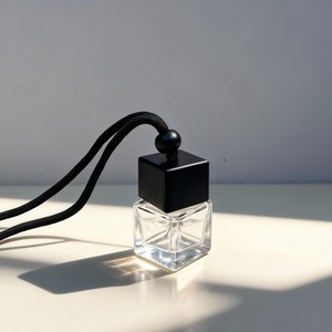 Venta <span class=keywords><strong>de</strong></span> Fábrica, <span class=keywords><strong>Botella</strong></span> <span class=keywords><strong>de</strong></span> Vidrio Cuadrada <span class=keywords><strong>de</strong></span> 8 ml para Perfume <span class=keywords><strong>de</strong></span> Coche, con Degradado Azul Marrón Esmerilado, <span class=keywords><strong>de</strong></span> Alta Calidad, con Tapa <span class=keywords><strong>de</strong></span> Rosca - Product Image 4