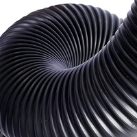 Conduit en plastique corrugué renforcé de fil de fer, 1-1/2 pouce, haute pression, tube de protection de câbles durable