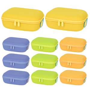 New Portable Travel <b>Makeup</b> Bag Cosmetic Storage <b>Case</b> with Multiple Compartments and Zipper - Product Image 3