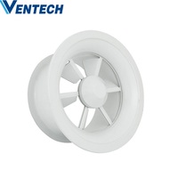 Diffuseur d'air circulaire de ventilation Diffuseur de tourbillon Sortie d'air CVC Conduit d'air rond Diffuseur de plafond à tourbillon