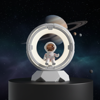 Lampe de nuit USB rechargeable pour chambre à coucher, cadeau pour enfants, décoration de la maison, design astronaute