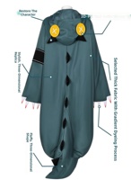 Costume de cosplay dinosaure anime pour adultes et enfants, combinaison monstre verte et rouge à capuche, pyjama, tenue de fête d'Halloween et de carnaval