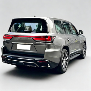 Kit de Carrocería para <span class=keywords><strong>Lexus</strong></span> <span class=keywords><strong>LX</strong></span> <span class=keywords><strong>570</strong></span> 2008-2015, Actualización al Modelo LX600 <span class=keywords><strong>2023</strong></span>, Kit Completo de Reestilización con Parachoques y Parrilla - Product Image 5