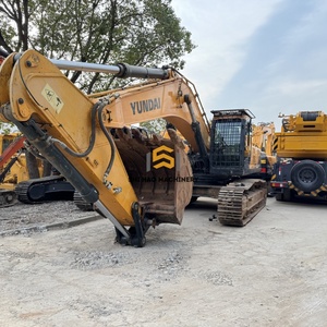 จัดส่งฟรีเครื่องจักรกลหนักมือสอง รวมถึงสีเดิมจากโรงงาน รถขุดดิน และรถขุดไฮดรอลิกฮุนได รุ่น 520L-9 - Product Image 5