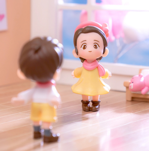 Figurines Miniatures de Couple en Forme de Bonsaï <span class=keywords><strong>pour</strong></span> Gâteau, Ornement, Mini Sculpture d'Amour, Figurine de Garçon et de Fille S'Embrassant, <span class=keywords><strong>pour</strong></span> Amis et Amies - Product Image 3