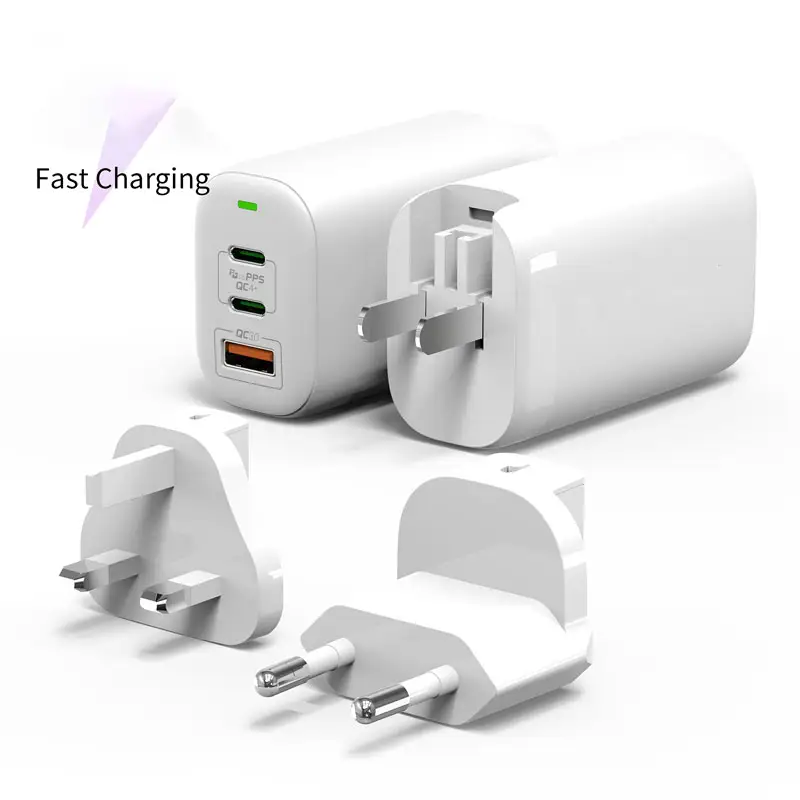 HUNDA 65W GaN USB Type C Charger For Laptop PPS 45W 25W Fast Charge For Samsung Xiaomi Realme mobilephiPhone14 13 Pro Phone