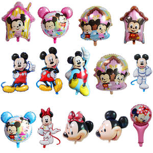 Globos de Papel de Aluminio MlKEY& MlNNlE para Baby Shower, Globos de Mylar con Dibujos Animados, Decoración para Fiestas de Cumpleaños Infantiles - Product Image 3