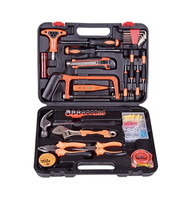 Juego de Herramientas Manuales Profesionales Naranja de 117 Piezas, Kit de Herramientas Eléctricas Inalámbricas para Bricolaje, Portátil, Certificado MSDS, OEM, Superventas