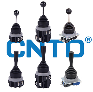 Cntd Cmrs 4NO 4NC 30mm Rocker monolever chuyển 4 hướng chuyển đổi <span class=keywords><strong>joystick</strong></span> điều khiển 5A/10A/15A/30A Max hiện tại 220V/600V - Product Image 6