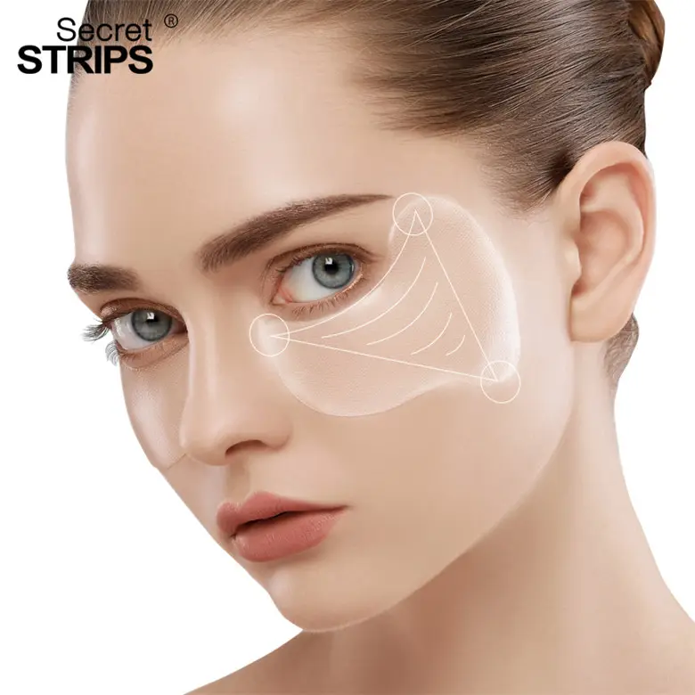 Essência de Gel de Endurecimento Adesivo Almofadas para os Olhos Anti-Envelhecimento Hidrogel Almofadas para os Olhos Máscara de Aloe Colágeno Orgânico OEM Personalizado