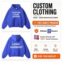 Sweat-shirts Streetwear Bleu Klein Personnalisés OEM – Qualité Supérieure, Modèle Oversize Vierge – Fournisseur et Fabricant pour Blogueurs