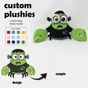 Proveedor de Juguetes de Peluche Personalizados: Lindos Peluches de Cangrejo Monstruo, <span class=keywords><strong>Lilo</strong></span> & Stitch, Osito Teddy, Llaveros de Peluche Monstruo, Juguetes de Peluche con Logotipo Personalizado - Product Image 1