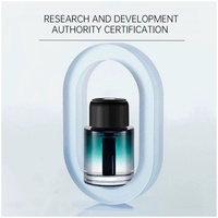 Diffuseur d'aromathérapie à projection d'étoiles, sans eau, parfum de voiture, lumière LED pour hôtel, usage domestique, rechargeable, en verre