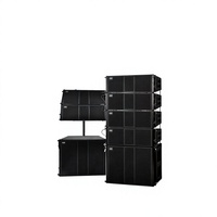 Système de sonorisation pour performance de groupe en salle de banquet, enceintes Line-Array doubles de 8 pouces, audio de scène professionnel fabriqué en Chine