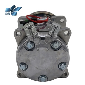 Compresor de Aire Acondicionado para Automóvil Komatsu V5 2A 132MM 2938-07-1260 - Product Image 4