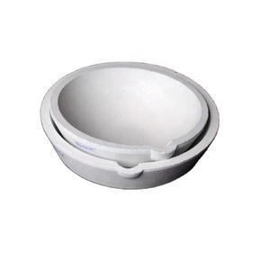 Plato de Cerámica de Cuarzo de Sílice Fundida para Fundir Metales, Tazón de Cerámica de Sílice Fundida - Product Image 1