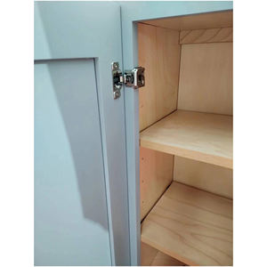 Armoires RTA à grand inventaire aux États-Unis Armoires de cuisine supérieures de style entrepôt Finition naturelle Armoire murale prête à expédier - Product Image 2