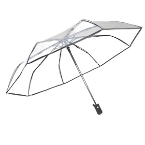 Transparent Foldable Three Fold Umbrella Manual Open Advertising Gift Umbrella Shaoxing Zhejiang Origin YG 242 - Product Image 5