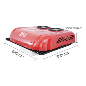 Aire Acondicionado de Techo de 12 Voltios, Enfriador y Calefactor Integrado de 12V/24V/48V para Auto/Camión/Furgoneta/RV - Product Image 1