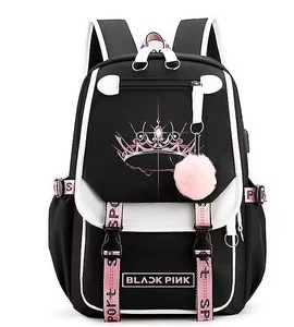 Mochila Escolar <span class=keywords><strong>de</strong></span> Gran Capacidad, Impermeable, <span class=keywords><strong>de</strong></span> Nailon, Color Sólido, Estilo Universitario, Personalizable, Nueva Colección 2025 - Product Image 5