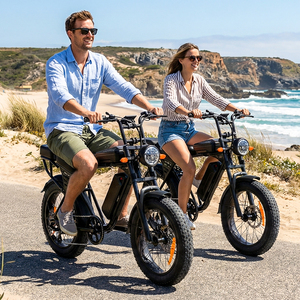 Bicicleta Eléctrica de Montaña con Llantas Gruesas, Batería de Litio de 750W 48V15AH, Sistema de 7 Velocidades, Entrega Gratuita desde Almacén en el Reino Unido, Modelo X5(UK) - Product Image 3