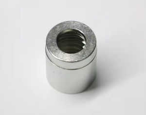 Produits d'usine : Raccord hydraulique en acier inoxydable au carbone 03310, Manchon de raccordement pour tuyau hydraulique, Adaptateur de raccordement - Product Image 6