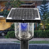 Fabriek Buiten Zonne-Muggenmoordenaar Lamp Binnenplaats Tuin Muggenmoordenaar Verlichting Dual-Purpose Elektrische Schok Muggenmoordenaar