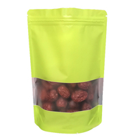 Sac zip-lock en plastique BOPP personnalisé sac refermable en mylar pour les fruits de mer congelés lait gelée chewing-gum en conserve