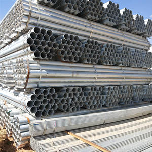 Tuyau en acier galvanisé à chaud sans soudure, tuyau rond creux en acier galvanisé, tube rond en acier galvanisé ERW - Product Image 1