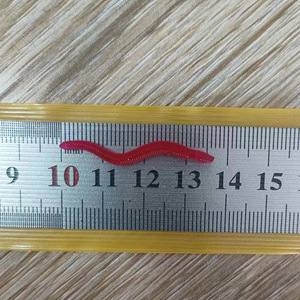 मिट्टी के कीड़े लाल कीड़े सिलिकॉन कृत्रिम नरम स्नान मछली पकड़ने वाले रक्तवर्धा तैराक रक्त वर्धा तैराक स्नान करते हैं - Product Image 5