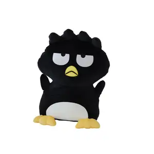 Peluche super douce pingouin animal en peluche vif pingouin jouets animaux pingouin noir peluche douce mascotte Pinguin à vendre