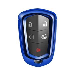 cadillac pembe araba Suppliers-Mükemmel araba için anahtar kapak en kaliteli araba anahtarı kapakları Cadillac için araba uzaktan anahtar kabuk
