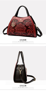 Bolsos de Moda para Mujer, Bolsos de Mano de Cuero PU, Bolso de Diseñador para Mujer, Bolso de Compras, Bolso Casual de Lujo - Product Image 4