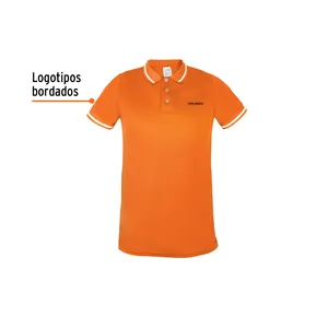 Ad esempio Truper 100% prestazioni in poliestere per Polo Playera Para Hombre Naranja Talla XL Y 4XL Anti-argas Técnica Oscura De Alta - Product Image 2