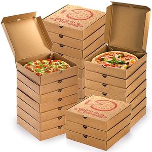 Bánh Pizza hộp các tông thực phẩm giao hàng Hộp bao bì thực phẩm cho Cookies bánh bên tùy chỉnh bánh pizza boxs - Product Image 6