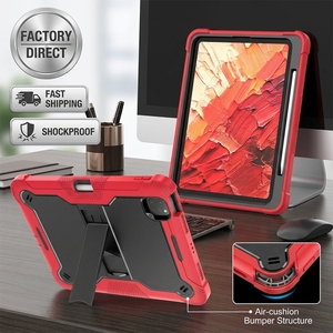 <span class=keywords><strong>Coque</strong></span> antichoc robuste avec support pour <span class=keywords><strong>iPad</strong></span> 11e et 10e génération, prête à être expédiée, vente en gros directe usine - Product Image 1