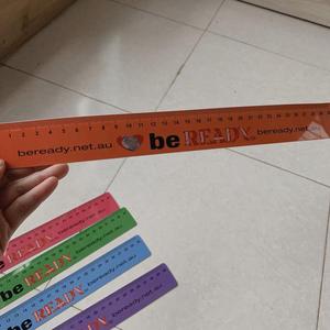 Soft PVC 12 inch 30CM Flexible Plastic Ruler