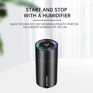 Humidificateur d'air ultrasonique pour voiture, mini, 260 ml, tendance 2024, avec lumière colorée - Product Image 5