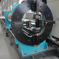Machine de découpe et d'angle biseauté, à Tube droit