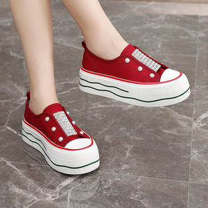 Mocasines de Mujer al por Mayor de Fábrica 2026, Estilo Simple, Impermeables, Transpirables, con Logotipo Personalizado, Suela Blanca, Otoño-Verano - Product Image 3