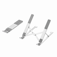 Support portable pliable pour ordinateur portable en alliage d'aluminium, réglable en hauteur, iDock